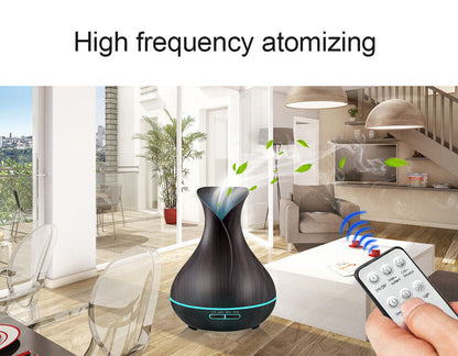 LED Aroma Aromatherapy Diffuser Essential Oil Ultrasonic Air Humidifier Purifier