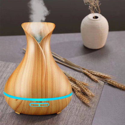 LED Aroma Aromatherapy Diffuser Essential Oil Ultrasonic Air Humidifier Purifier