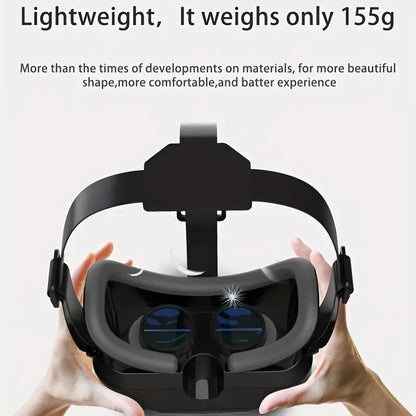 3D VR Headset Smart Virtual Reality Glasses VR Helmet For IPhone/Android Smartphones Phone Lenses With Controllers Binoculars