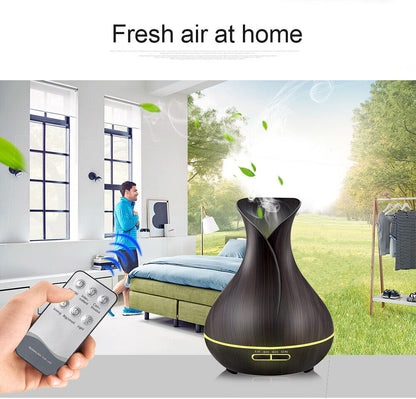 LED Aroma Aromatherapy Diffuser Essential Oil Ultrasonic Air Humidifier Purifier