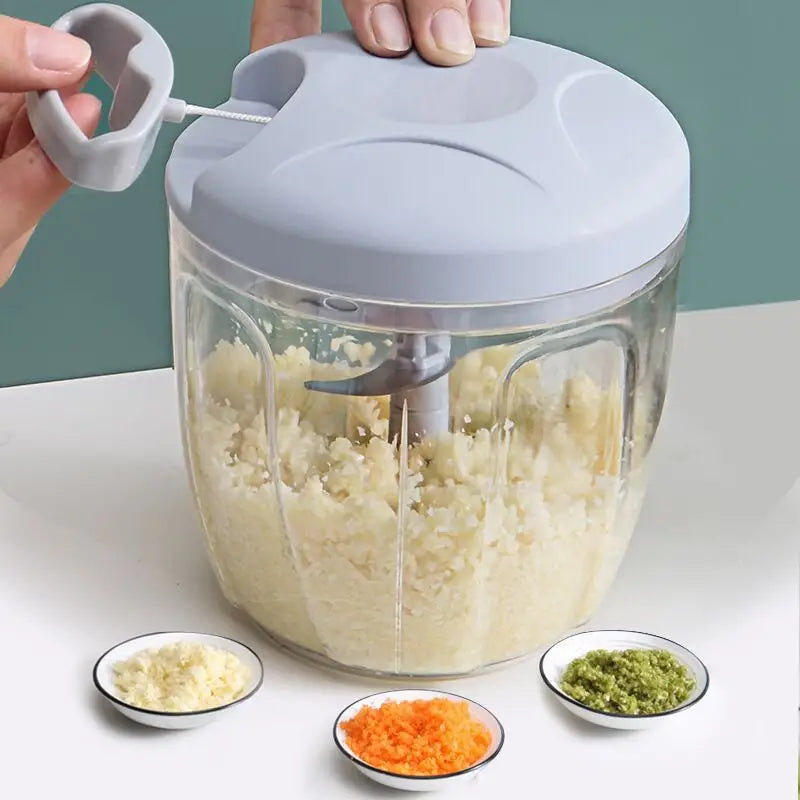 Vegetable Cutter, Multifunctional Garlic Masher, Manual Food Chopper, Vegetable Chopper, Creative Garlic Crusher, Meat Masher, Kitchen Stuff, Kitchen Gadgets