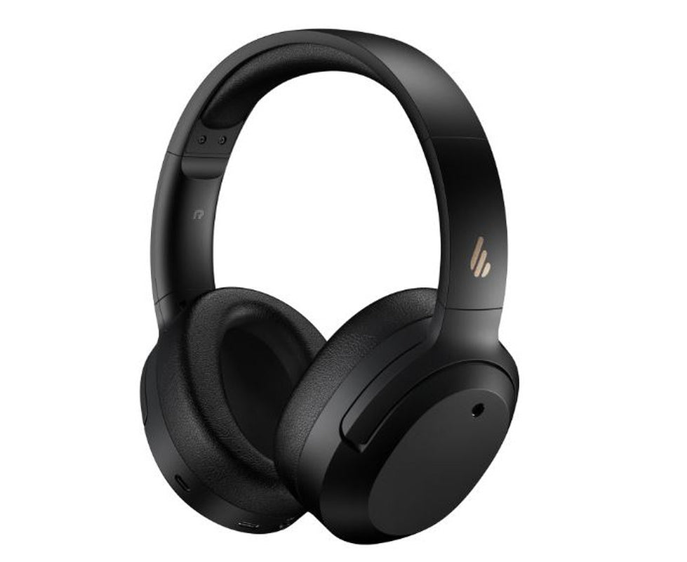 W820NB Active Noise Cancelling Wireless Bluetooth Stereo Headphone Headset 46 Hours Playtime, Bluetooth V5.0, Hi-Res Audio Black