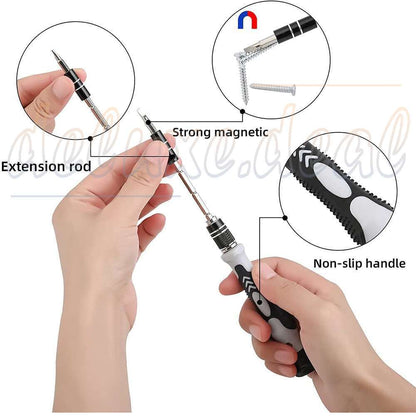 115 in 1 Precision Screwdriver Set Torx Computer PC Phone Watch Repair Tool Kit