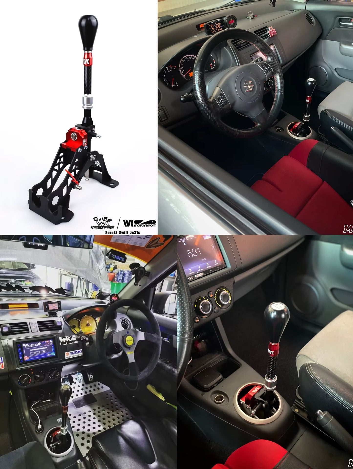 For WK MOTORSPORT Short-Shifter