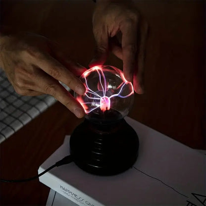 Plasma Ball/Light/Lamp - Touch Sensitive USB Powered Magic Static Electricity for Parties, Home Decorations, Birthday Gifts & Science Teaching!