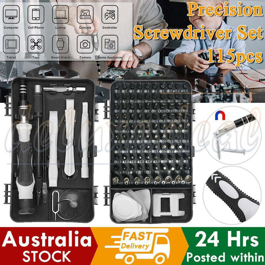 115 in 1 Precision Screwdriver Set Torx Computer PC Phone Watch Repair Tool Kit