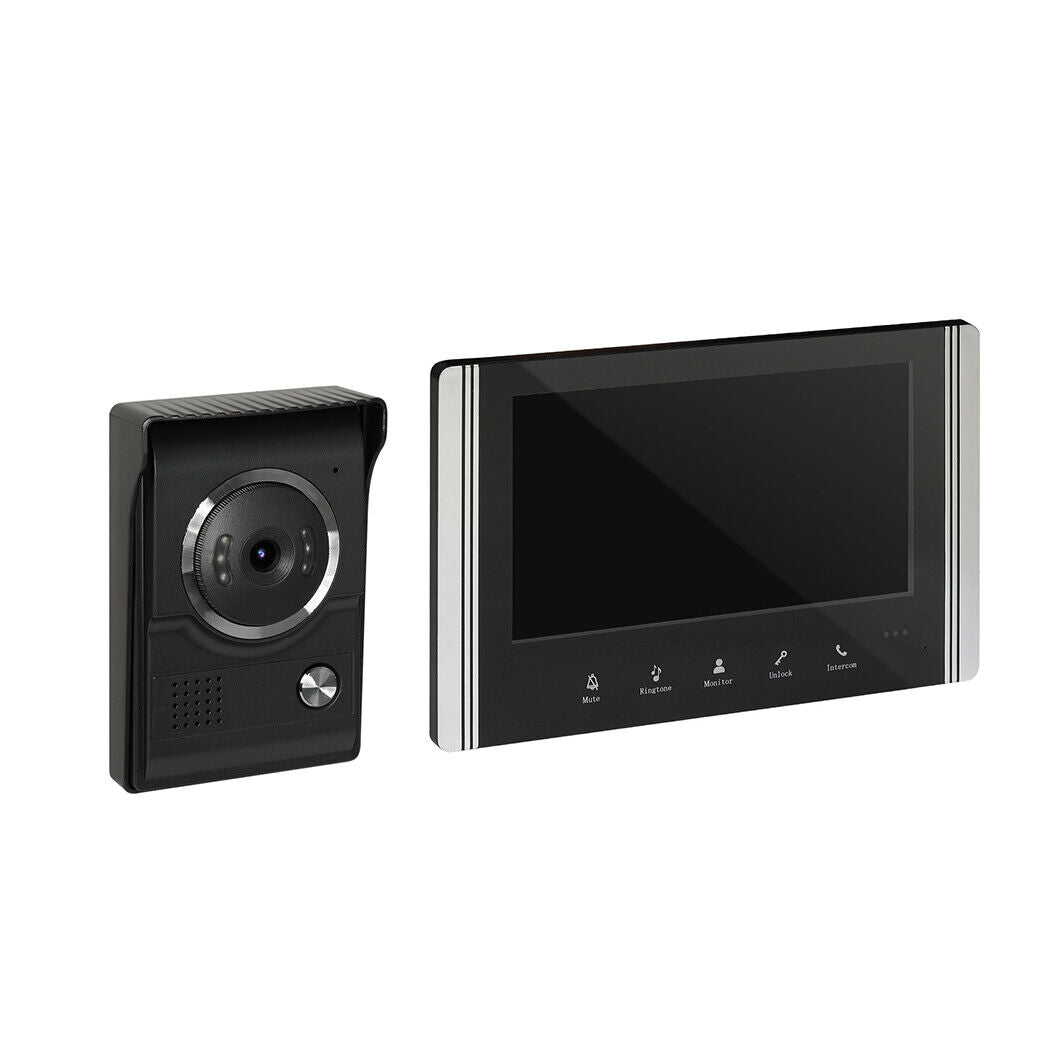 Video Door Bell Wifi Phone Intercom System with Monitor Doorbell Camera Wireless