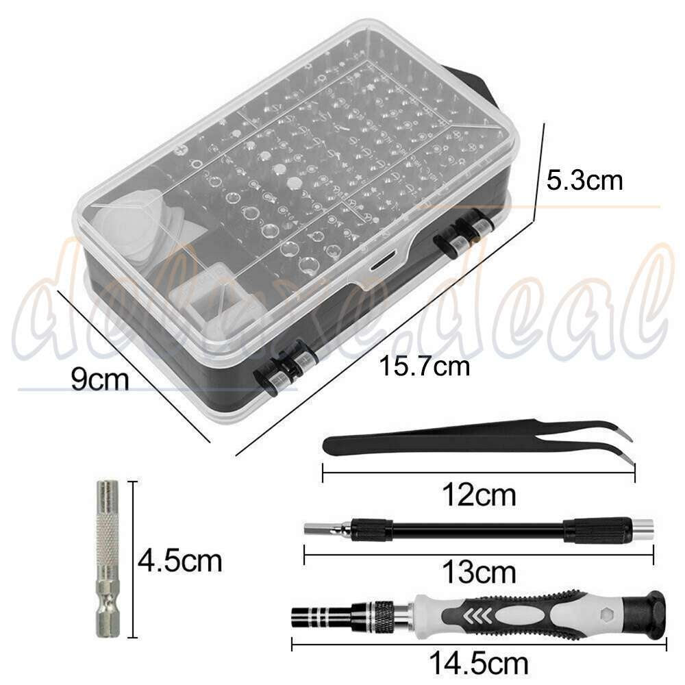 115 in 1 Precision Screwdriver Set Torx Computer PC Phone Watch Repair Tool Kit