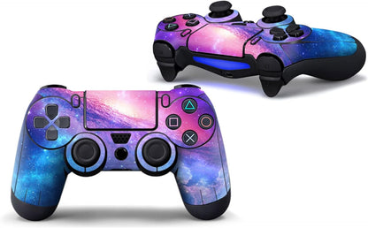 Vinyl Decal Skin Set for PS4 Controller - 3-Piece Full Body Cover Sticker