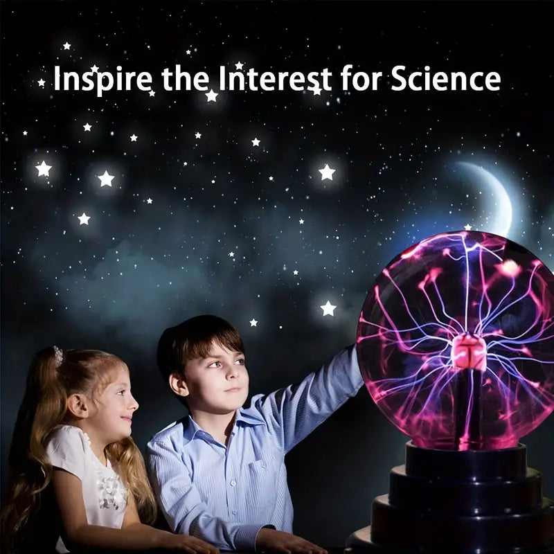 Plasma Ball/Light/Lamp - Touch Sensitive USB Powered Magic Static Electricity for Parties, Home Decorations, Birthday Gifts & Science Teaching!