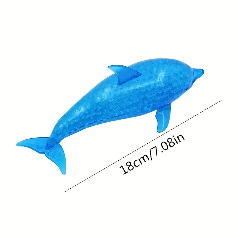 Large Size Cute Dolphin Shark Stress Relief Children's Squeeze Toy Anti Stress Ball Decompression Toy