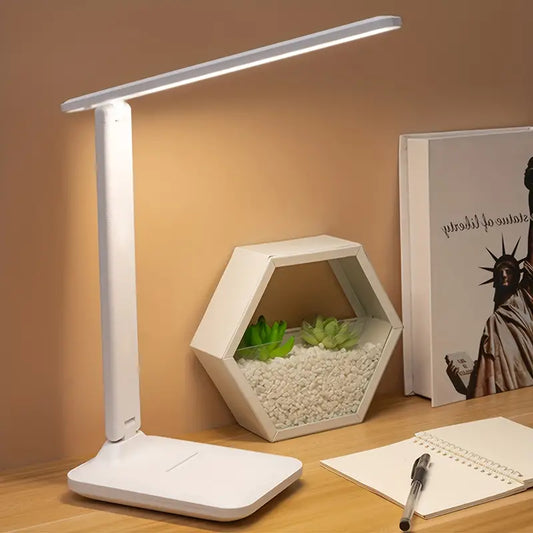 LED Desk Lamp, USB Rotary Table Lamp, Eye Protection LED Desk Light, Adjustable Desk Lamp For Reading, Study