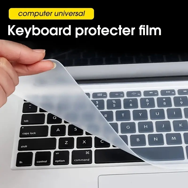 Universal Keyboard Membrane Laptop Keyboard Protective Membrane Desktop Silicone Keyboard Cover Dustproof Gift For Birthday/Easter/Boy/Girlfriends