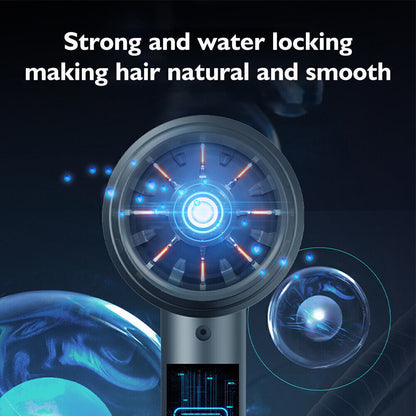 Lightweight Hair Dryer Blue Ray Ionic Hair Care Dryer High Speed Salonhome