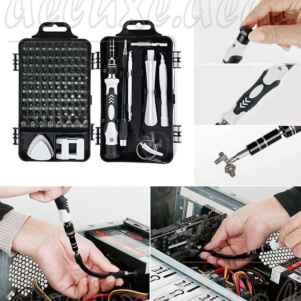 115 in 1 Precision Screwdriver Set Torx Computer PC Phone Watch Repair Tool Kit