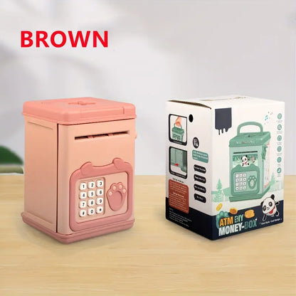 Secure Your Money With This Fun Music Cartoon Fingerprint Password Box - Perfect For Kids!