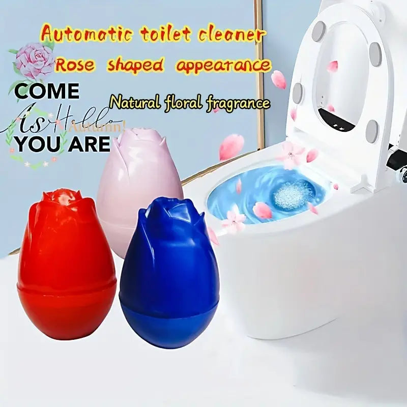 Eliminate Urine and Dirt Odors with this Fragrant, Full-Automatic Toilet Cleaner Gel - 1pc Household Toilet Cleaner Bottle!