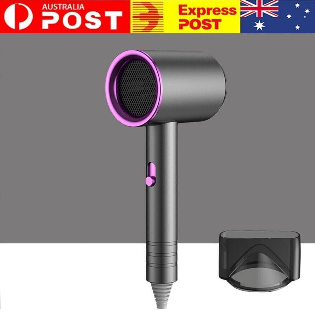 Lightweight Hair Dryer Blue Ray Ionic Hair Care Dryer High Speed Salonhome