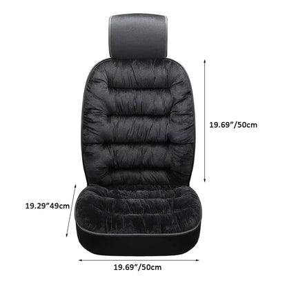 Universal Car Seat Cover Car Front Plush Seat Cushion Comfortable Protection Pad Winter Warm Car Seat Cushion Accessories 카시트 매트