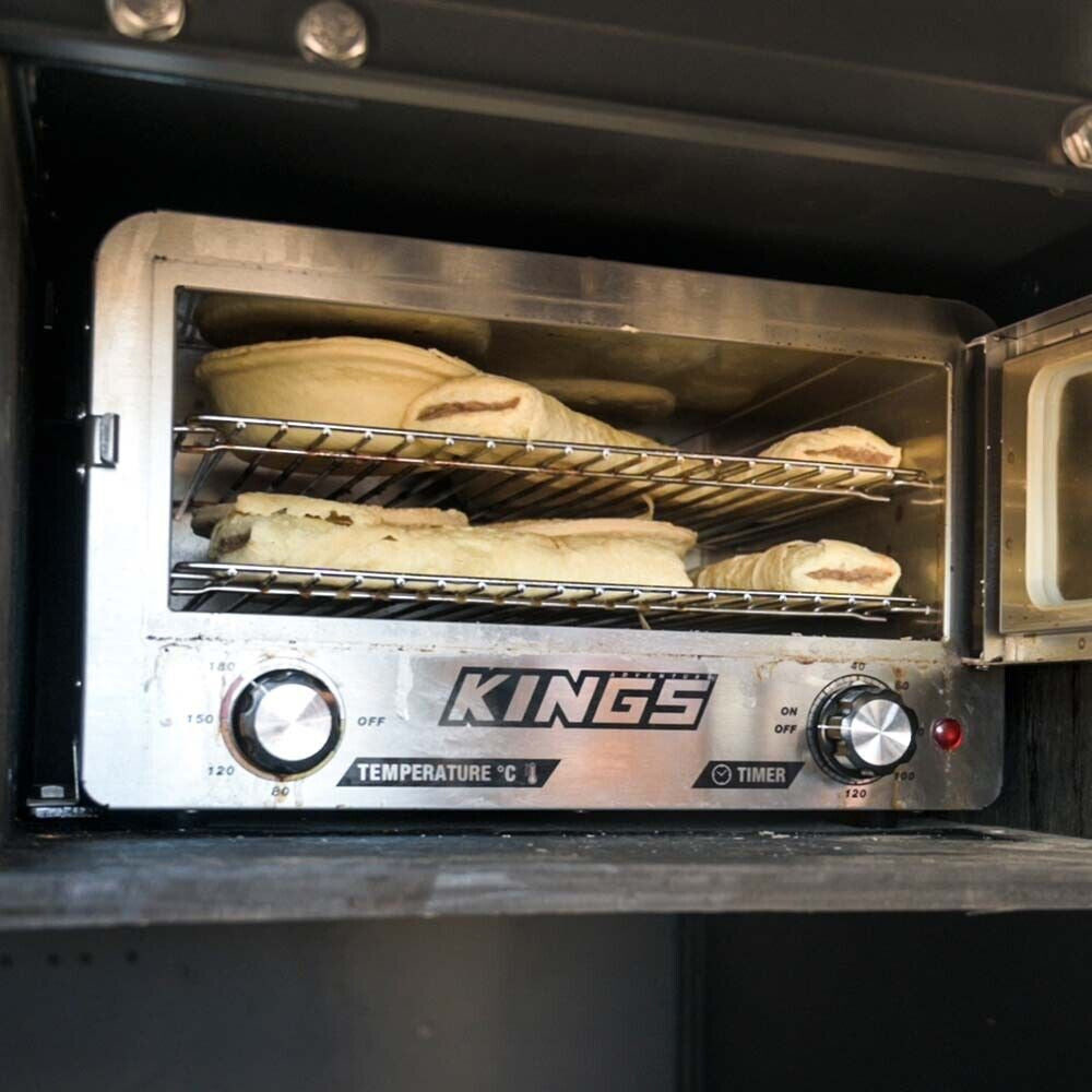 Adventure Kings 12V Electric Camping Oven Stainless Steel 180 C Max Temperature